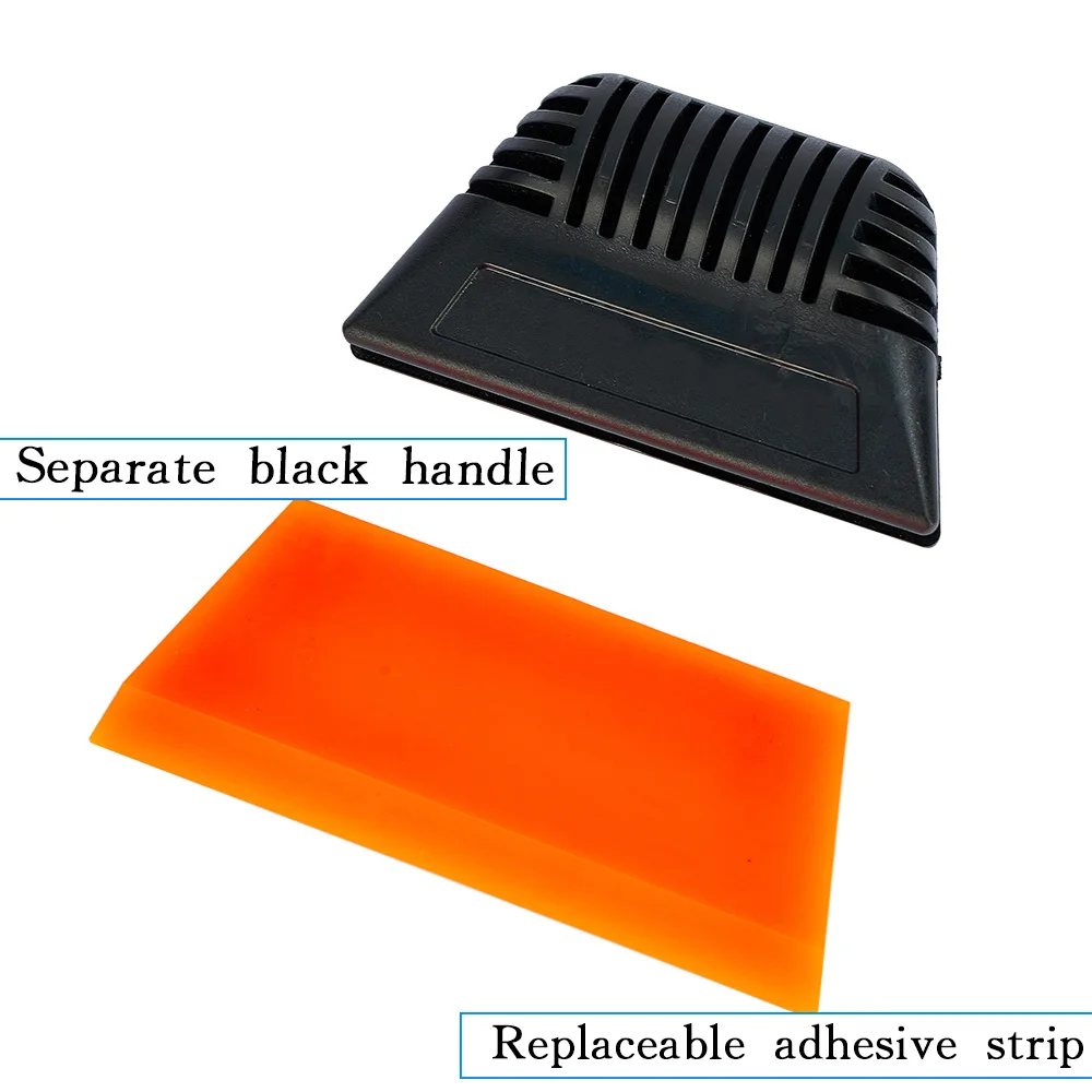 Car Wrapping Tools Vinyl Squeegee Window Tinting Squeegee Automotive Film Tools Blue Rubber Scraper Soft PPF Wrapping Car Wash Accessories