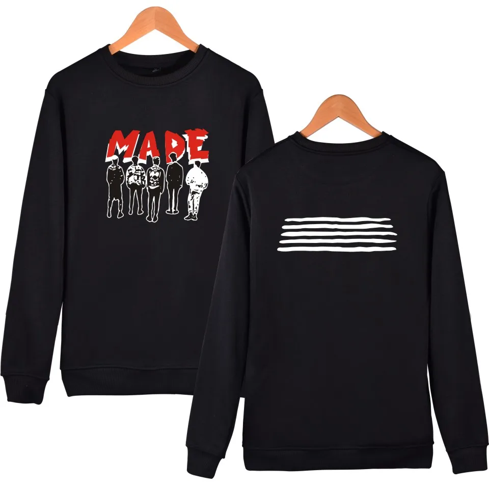 

Bigbang Sweatshirt Kpop Fashion Women Men Autumn Loose Pullover Korean Y2k Big Bang G Dragon MADE World Tour Sweatshirt For Fans