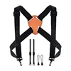 Universal Binoculars X-Shaped Harness Strap Shoulder Straps Dua l Camera Harness Adjustable Shoulder Straps Camera Chest Strap 6