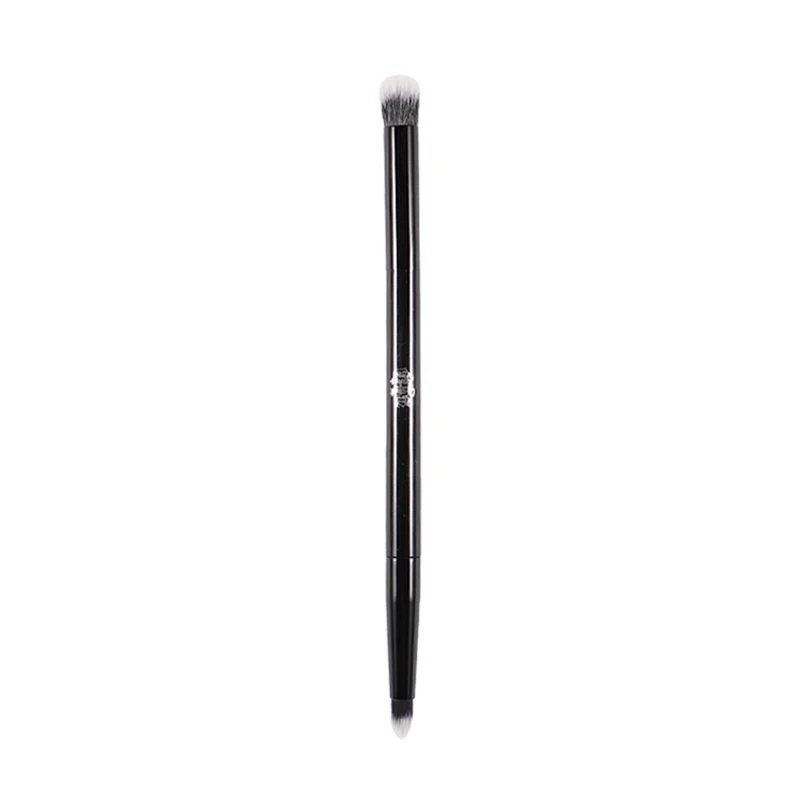 Kat Von D- Makeup Brush 24 Double Head Eyeshadow Brush Soft Fiber Hair Elegant Black Handle Brand Makeup Brushes for Woman 6