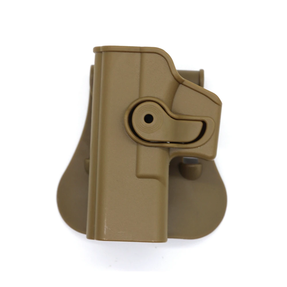 Left hand Glock 17 19 gun holster 360 degree rotation pistol gun case for G17 22 23
