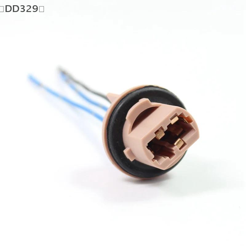 1 PCS T20 Automotive Bulb Socket - 7443 Dual Filament Connector For Brake Lights With Copper Core Wiring