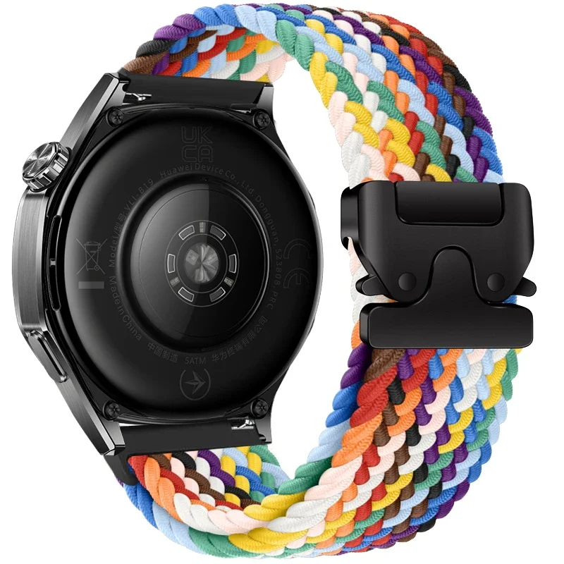 Braided Nylon Loop Strap – Versatile and Stylish Watch Bracelet, 22mm/20mm