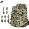 Bionic Camo Net sport Backpack Cover 3D Laser Tree Shape Camouflage Hunting Bags Cover Paintball Paratrooper Hunting Accessories 1