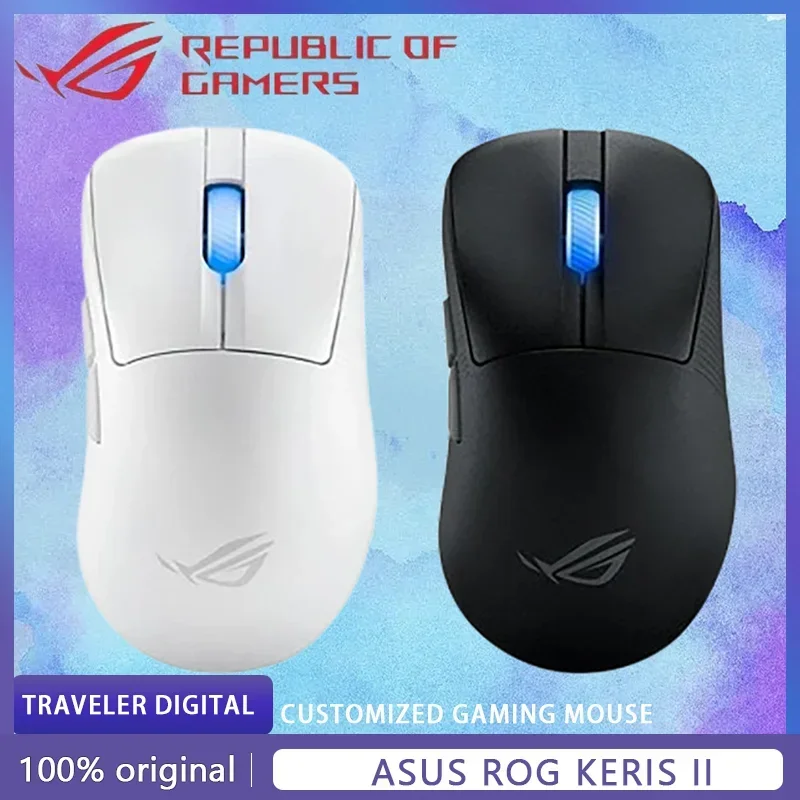 Asus Rog Keris II Ace мышь Rog Moon Blade 2 Ace Проводная Bluetooth Aimpoint Pro 42k Датчик 2,4g 8k 4k скорость возврата беспроводной пользовательский