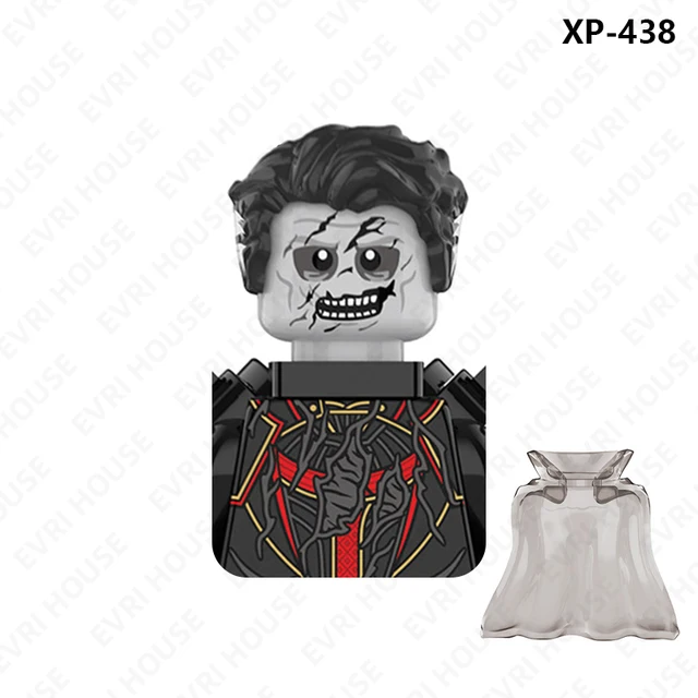 Superhero Strange Multiverse Action Figures Scarlet Witch Mordo Wong Mini Bricks Disney Building Blocks Toys for Children XP438