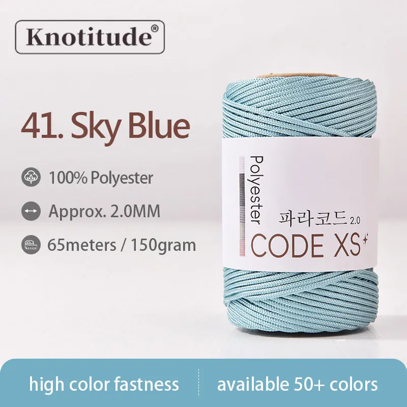 Durable 2mm Paracord - 65m Outdoor Adventure Cord