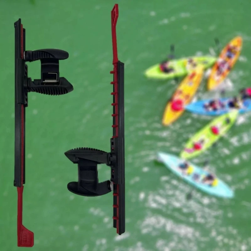 Kayaks Adjustable Footbrace Canoes Kayaks Footrest Outdoor Rowing Pedal Foot Peg Brace for Inflatable Boats