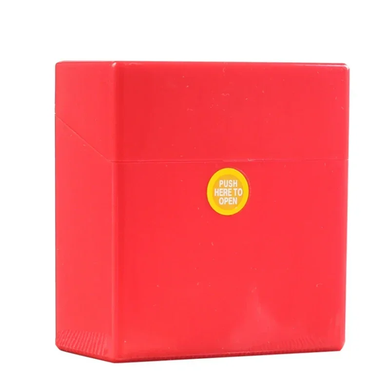 20/30/40/50pcs Cigarettes In Large Capacity Portable Plastic Storage Box Moisture-proof Sealed Cigarette Case 2