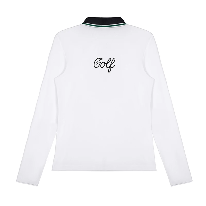 Spring/Autumn New Product Golf Women's Outdoor Sports Shirt Comfortable Versatile Long Sleeve T-shirt Lady Slim POLO Shirt Top