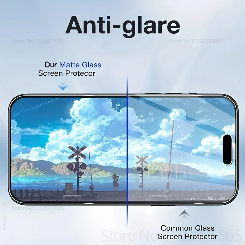 Screen Protector Matte For Oppo Reno Screen Guard Anti-Bacterial - Foto 4