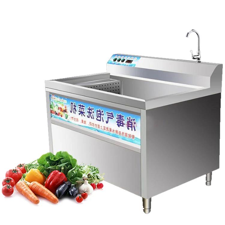 Fruit Bubble Cleaning Equipment Cabbage Cucumber Vegetable Leaves Washing Machine reheated cabbage