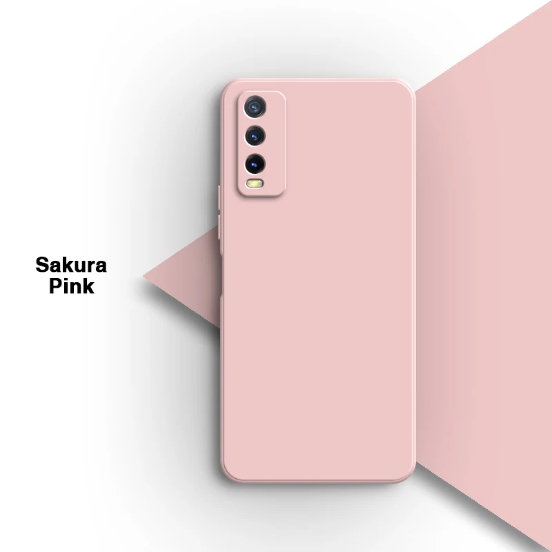 Sleek Liquid Silicone Phone Case with Camera Protection