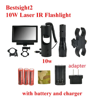 Night Vision Riflescope Hunting Scopes Optics Sight Tactical 850nm Infrared LED IR Waterproof Night Vision Hunting Camera 5