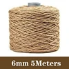 Jute Rope 6mm 5M