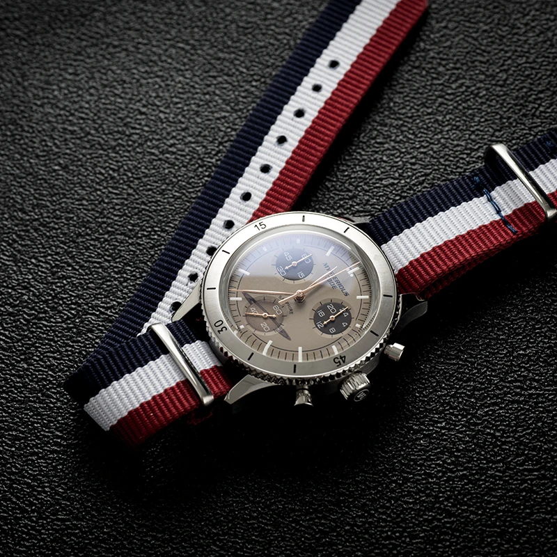 Quartz Watch for Man with Seiko VK68 Movement from Japan