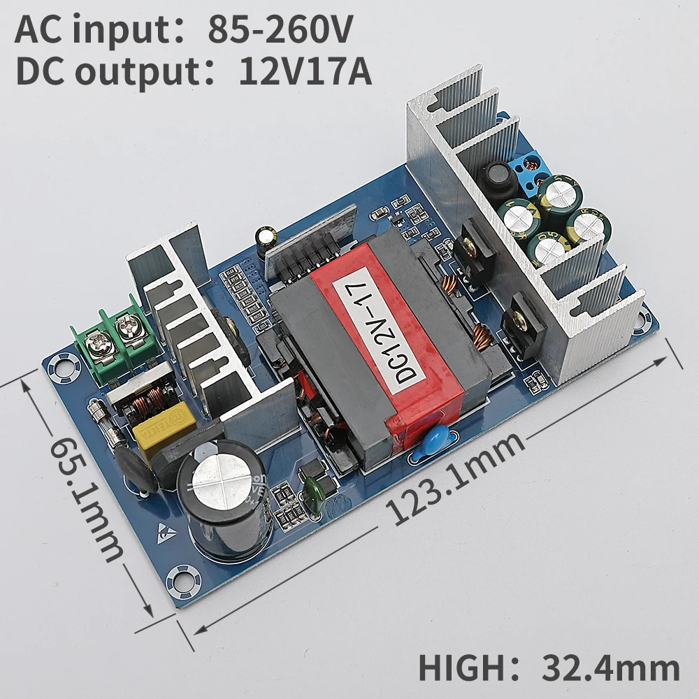 AC100-240V to DC 5V12V 15V 24V 36V 48V 1A 2A 3A 4A 5A 6A7A8A 9A Power Supply Module Board Switch AC-DC Switch Power Supply Board