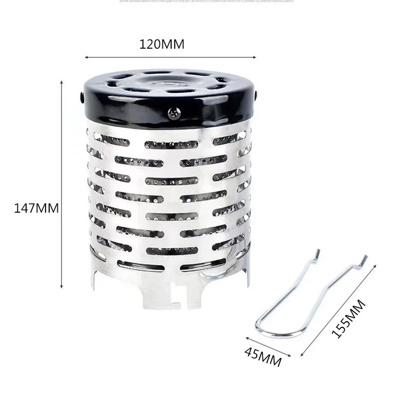 Mini Gas Heater Stove Wear-resistant Outdoor Camping 5