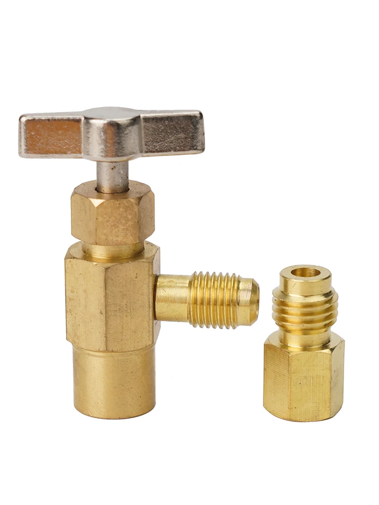 ADAPTERS Self-Sealing R1234yf 2-1/2 In 3 Pieces Car Accessories Dustproof Kit R1234yf CAN TAP Tool Waterproof Practical