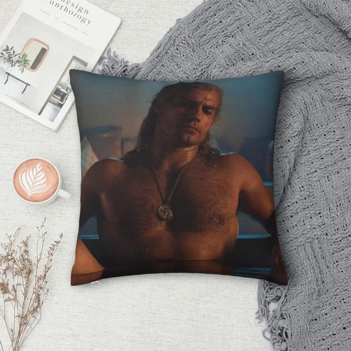 Henry Cavill Pillowcase Polyester Pillows Cover Cushion Comfort Throw Pillow Sofa Decorative Cushions Used for Home Living Room