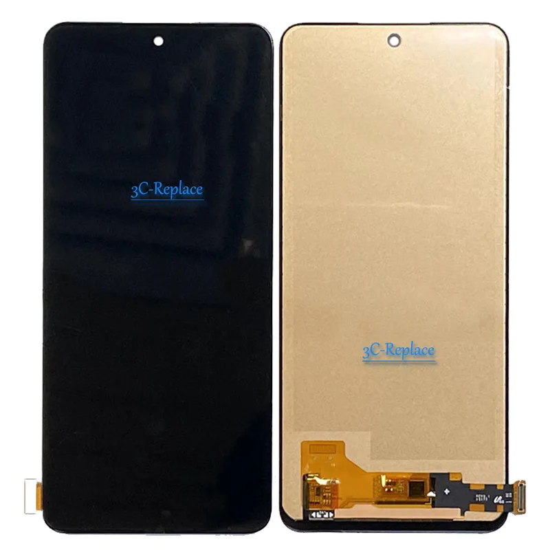 Amoled TFT 6.67 For Xiaomi Redmi Note 12 4G 5G 22111317I 22101317C LCD  Display Touch Screen Digitizer Assembly / Frame