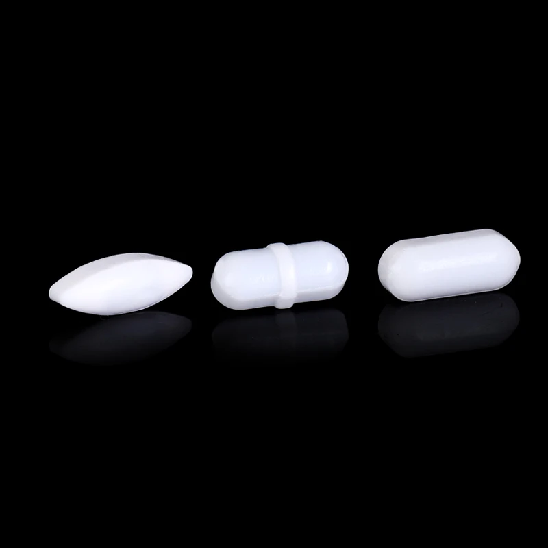 Magnetic Stirrer Polyethylene PTFE magnetic stirrer olive shaped C model Specification 1（10pcs）