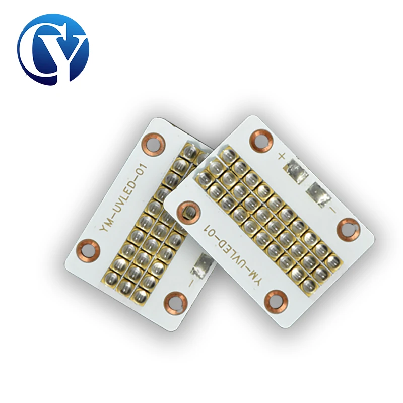3535 90 Watts UVLED Curing Module High Power Violet Uv Lamp Printer 365-370nm 380-385nm 395-400nm 400-405nm