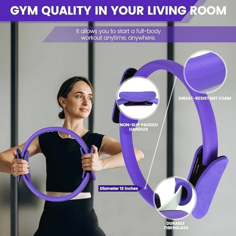 Yoga Circle 13 Piece Gym Set Stretching Core Training Equipment