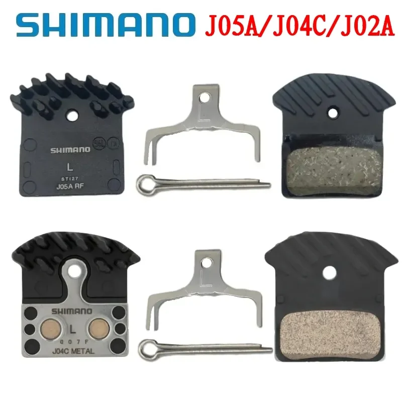 2 Paia 4 Pezzi Shimano J02A J03A J05A-RF Resina Ice-Tec Pastiglie Freno A Disco Per XTR, XT, SLX E Alfine - Foto 5