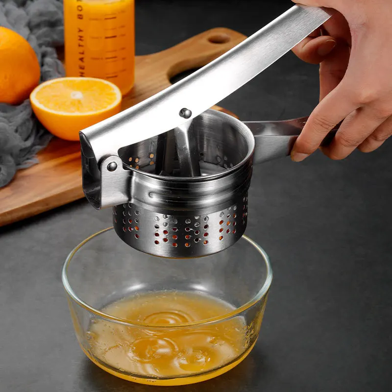 

Stainless Steel Manual Lemon Squeezer Fruits Tools Garlic Presses Pomegranate Maker Kitchen Gadgets Apple Citrus