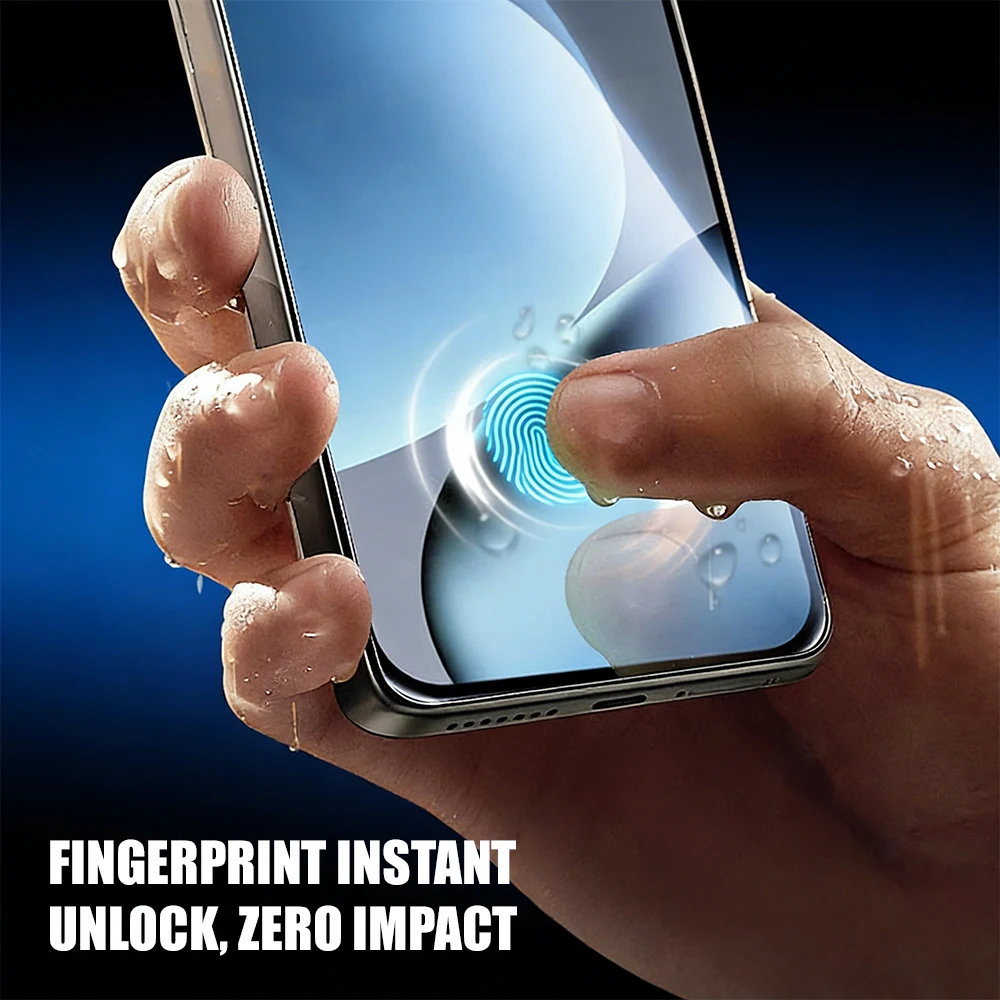 HD Full-Coverage Tempered Glass Screen Protectors (1-4 Pack)