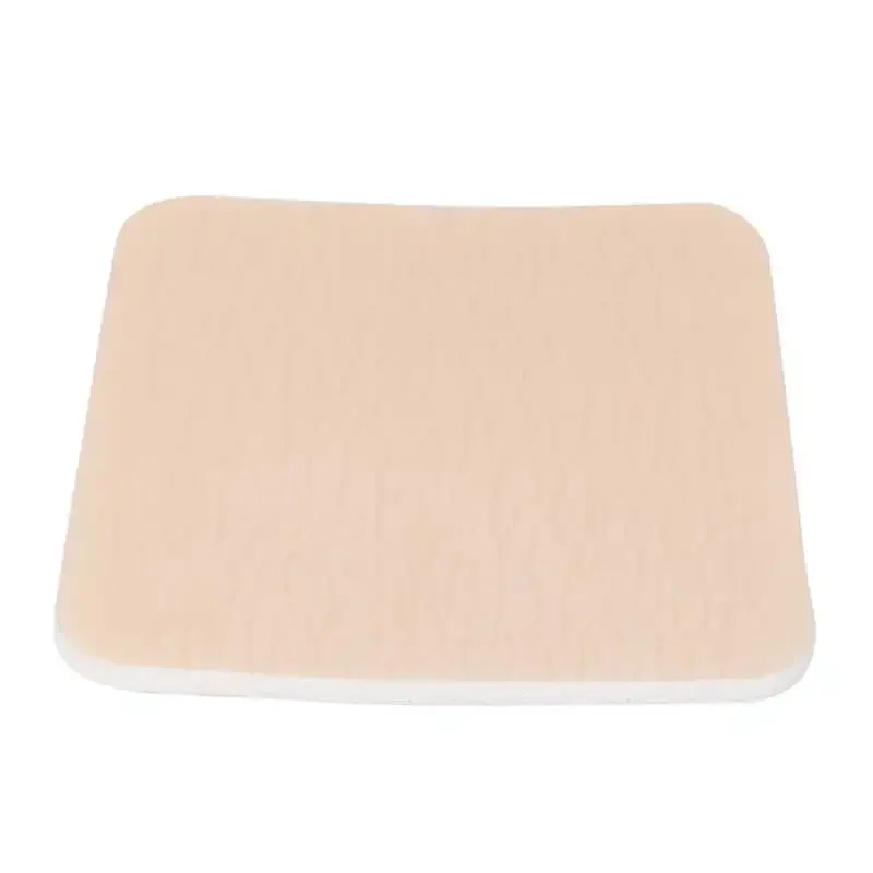 MedVanceTM Silikon – Selbstklebender Schaumstoffverband Aus Silikon Mit Rand, Größe 4 X 8 Zoll (2,4 X 6,4 Zoll Pad), Schachtel Mit 5 Verbänden