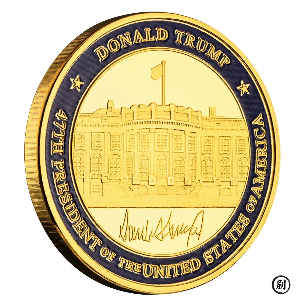 ドナルド・トランプ ゴールドコインセット – チャレンジコインホルダー&木製記念品ボックス アメリカ国旗付き – 愛国的なトランプ商  アメリカ大統領ドナルド・トランプ 2024 お土産コイン トランプ支持者 ホワイトハウス ゴールドメッキ お土産コイン ギフト - AliExpress