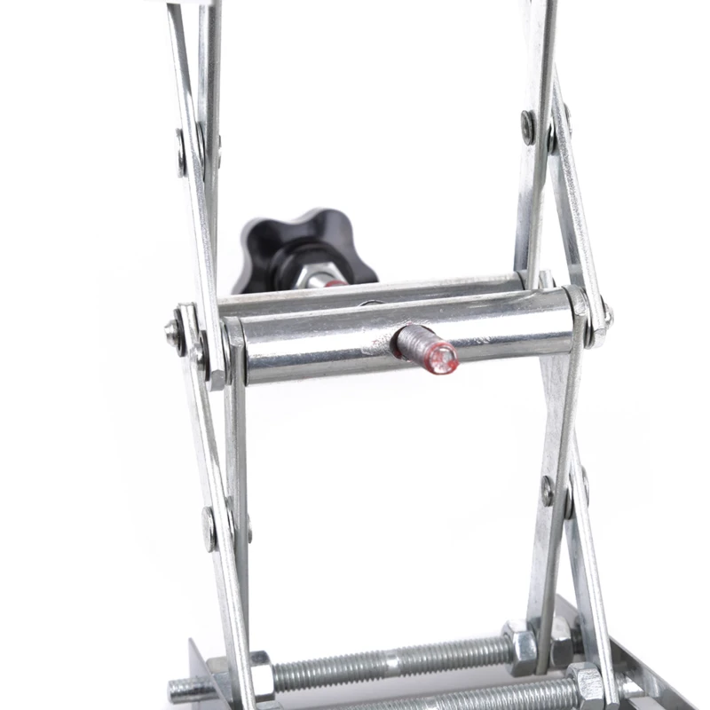 Scissor Lift Jack Scissor Lift Table Laboratory Lifting Platform Stand Rack Scissor Jack Bench Lifter Table Lab 100x100mm Stainless Steel Lifting Platform