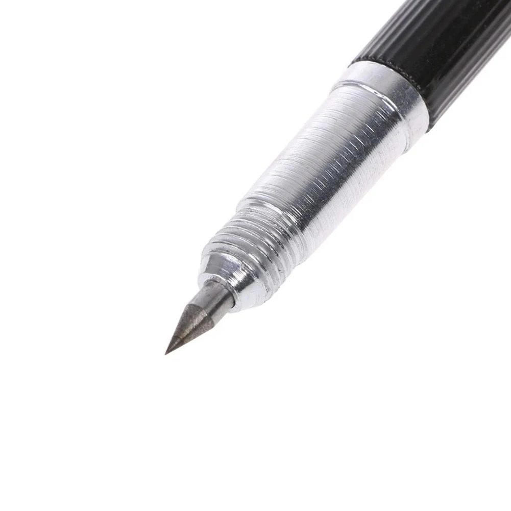 

Pen Scriber Pen 3pcs/Set Black Carbide Double Ended Scriber Scribing Pen Silver Stainless Steel Tip Steel Durable