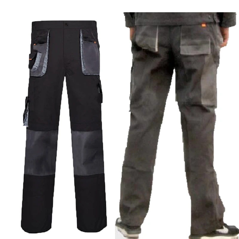 

Work Cargo Pants Men's Casual Working Pants Fashion Pantalon Homme Streetwear Trousers Multipockets Repairmen Worker pants S-4XL