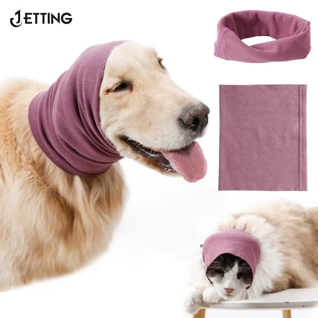 Dog Ear Covers Grooming Grooming Earmuffs Anxiety Hood Dogs Dog Grooming Hood Dog