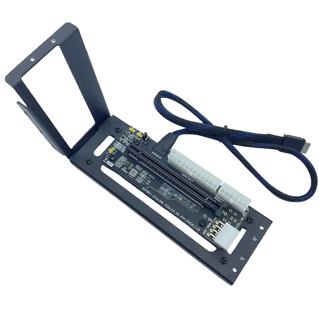 Laptop eGPU Bracket for Oculink/M.2 NVMe External Graphics