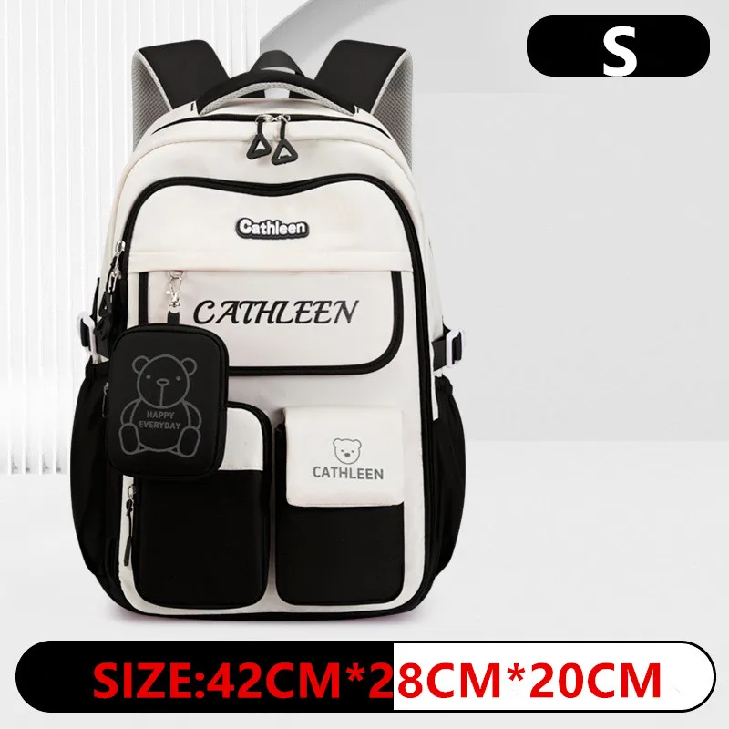 Bear series Children Backpack Girl School Bag Pink For Kid Child Teenage Schoolbag Primary Kawaii Cute Waterproof mochilas 2SIZE 5