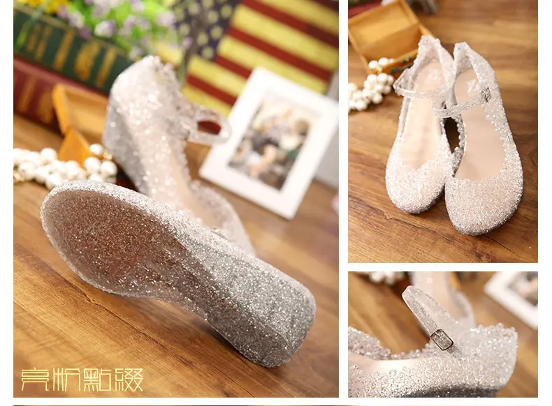 Women's Style Wedges Sandals Women Transparent Shoes Breathable Summer Sandals Women's Jelly Shoes Casual Sandals Female Shoes