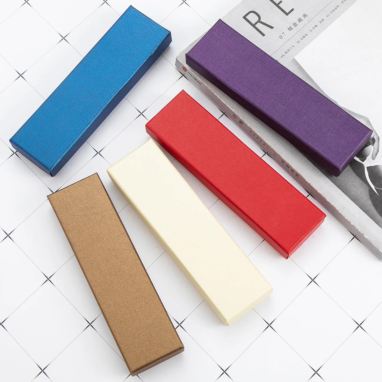 Paper pencil case gift box pencil cases stationery box