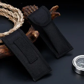 1PC Oxford Nylon Folding Knife Sleeve Packaging Outdoor Camping Hiking Nylon Case Army Knives Cover Camping Gear