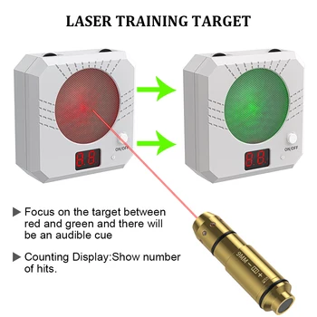 Infrared Induction Electronic Scoring Laser Target Color Sensitive Shooting Practice with Sound Effects Training Toy Equipment 4