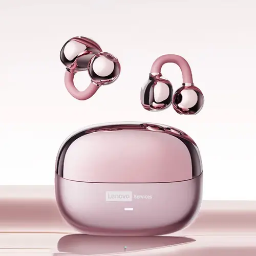 Choice Lenovo LE302 OWS Ear clip Wireless Earphones Low Latency HD Call Bluetooth Headphones HiFi Music Sport Fashion Earbuds - Image 15