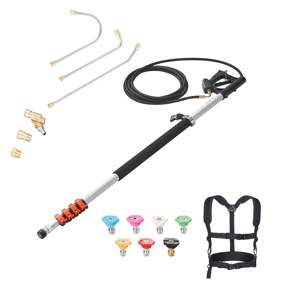 VEVOR 21 ft Pressure Washer Telescoping Wand 4000 psi