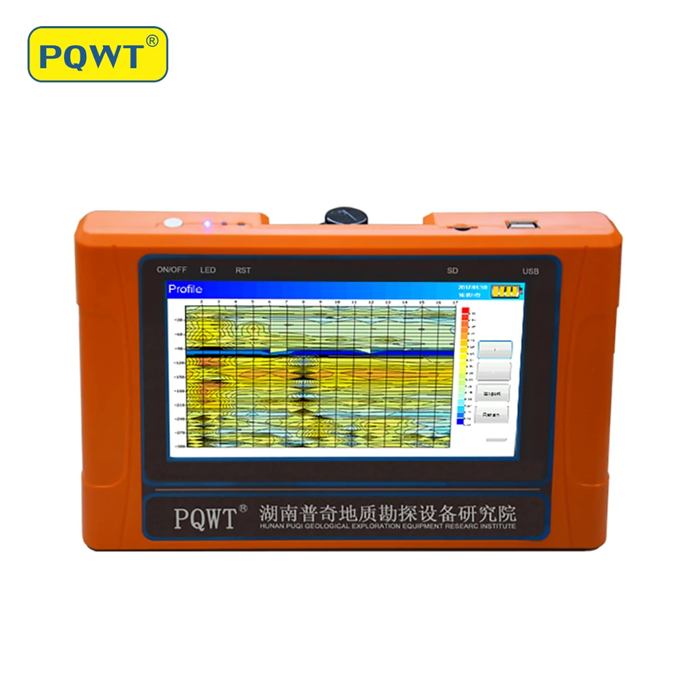 

PQWT-TC300 Fresh Result Water Detector Deep To Underground 300 Meters Cheap Deep Underground Water Detector Detector De Metales