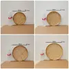 4 Size Hand-woven Bamboo Sieve Hand-painted Bamboo Raft Round Dustpan DIY Decorative Fruit Bread Basket Kitchen Storage Tray 6