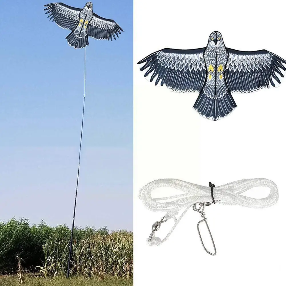 Owl Bird Repelling Kite Bird Scarer Emulation Flying Drive Bird Kite