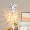 86LIGHT Contemporary Rabbit Wall Lamp Creative Living Room Bedroom Study Villa Hotel Children's Room Aisle LED Decoration Light 6