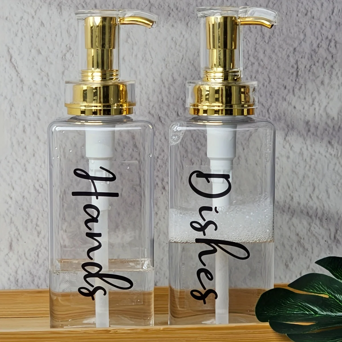 Soap Dispenser 2pcs Farmhouse Hand And Dish Soap Dispenser Refillable Liquid Soap Dispenser Pump Kitchen and Bathroom Convenient